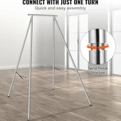 VEVOR Aerial Yoga Frame Chrome