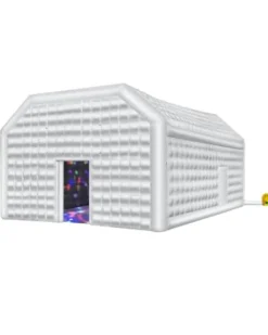 VEVOR Inflatable Nightclub Party Tent 29.5 x 19.7 x 13.1 Ft White