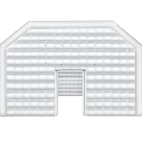 VEVOR Inflatable Nightclub Party Tent 29.5 x 19.7 x 13.1 Ft White