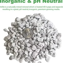 Viagrow VPERCH1-80 Chunky Perlite 29.9 Quarts White