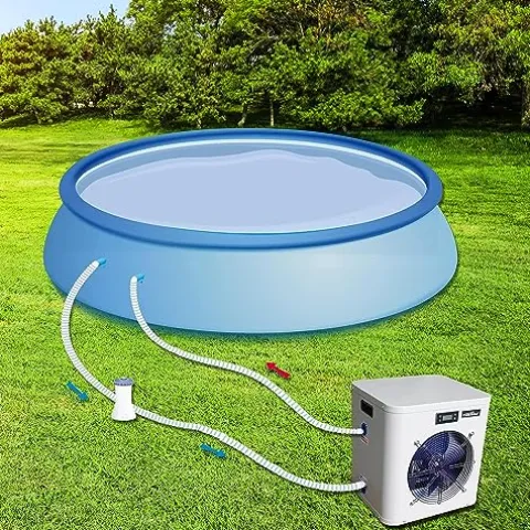 Villastar Above Ground Pool Heater 16000 BTU/hr – 120V, Fits 15/18/24 Foot Pool