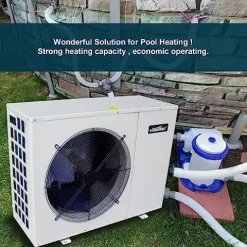 Villastar Inground Pool Heat Pump 68000BTU/hr White
