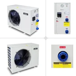 Villastar Inground Pool Heat Pump 68000BTU/hr White