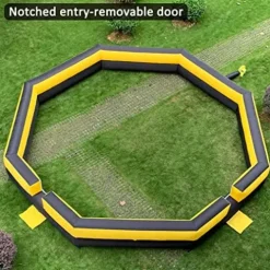 V-infla 26ft Giant Gaga Ball Pit Inflatable with Blower Yellow+Black