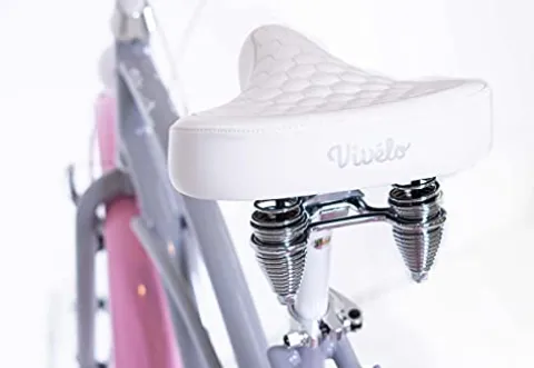 Vivelo LA Donna Beach Cruiser for Women Complete Bike Aluminium Lightweight Frame 26-Inch 7-Speed Adele