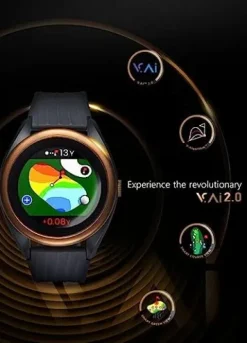 Voice Caddie T8 Golf GPS Watch Black