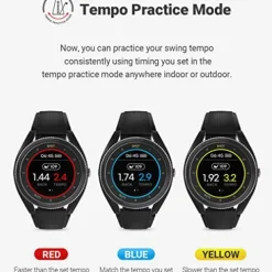 Voice Caddie T9 Premium GPS Golf Watch Gray