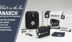 Vortex Optics Anarch Image Stabilized Golf Laser Rangefinder Black