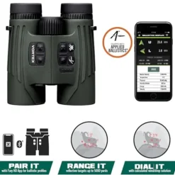 Vortex Optics Fury HD 5000 10×42 Laser Rangefinding Binoculars Green