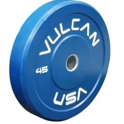 VULCAN 340 lb Color Bumper Plates Set Red Blue Yellow Green Grey