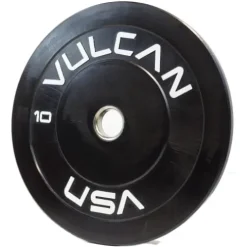 VULCAN 340 lb Color Bumper Plates Set Red Blue Yellow Green Grey