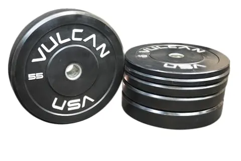 VULCAN Bumper Plate Set Bravo Black