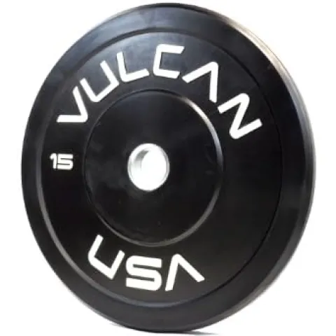 VULCAN Bumper Plate Set Bravo Black