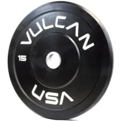 VULCAN 340LB Black Bumper Plate Set Bravo