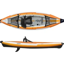 Waimea Bay Rigid Inflatables Vista 1 Seater Inflatable Fishing Kayak Multicolor