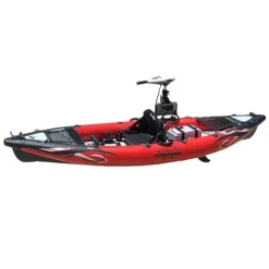 Waimea Bay Rigid Inflatables Vista 1 Seater Inflatable Fishing Kayak Multicolor