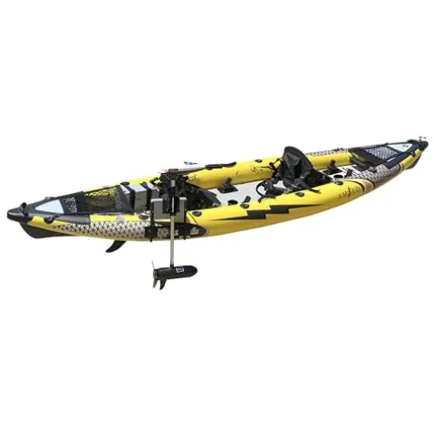 Waimea Bay Rigid Inflatables Strikeforce 2 Seater Inflatable Fishing Kayak Multicolor