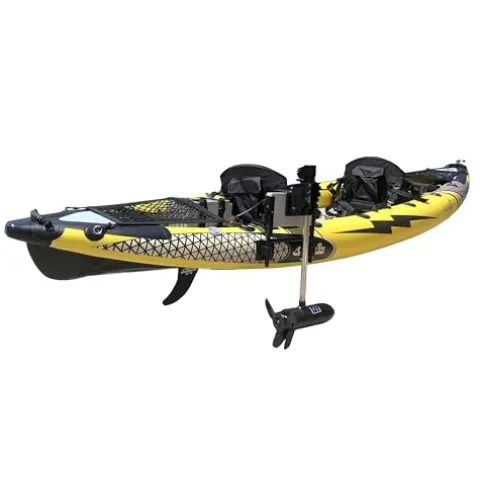 Waimea Bay Rigid Inflatables Strikeforce 2 Seater Inflatable Fishing Kayak Multicolor