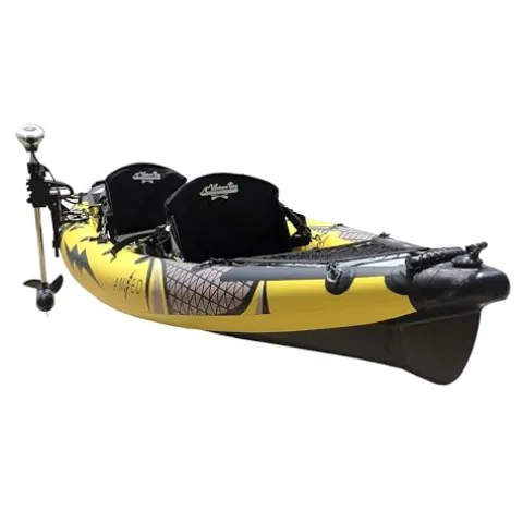 Waimea Bay Rigid Inflatables Strikeforce 2 Seater Inflatable Fishing Kayak Multicolor