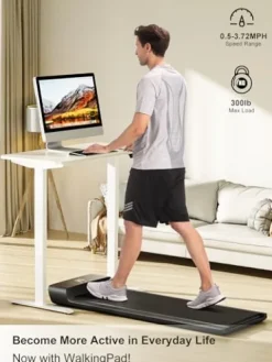 WALKINGPAD A1 Pro Walking Pad Folding Treadmill Black