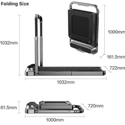 WalkingPad R2 Treadmill Folding Running/Walking – Space-Saving