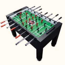 Warrior Table Soccer Pro Foosball Table 2020 Model 56 Inch Black