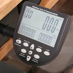 WaterRower Ash Rowing Machine Lo-Rise Blue