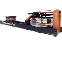 WaterRower Club Rowing Machine with S4 Monitor Rose and Black