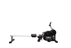 WaveFit Swell Series Water Rower R100 Indoor Rowing Machine with Bluetooth Connectivity, 300 lb Weight Capacity
