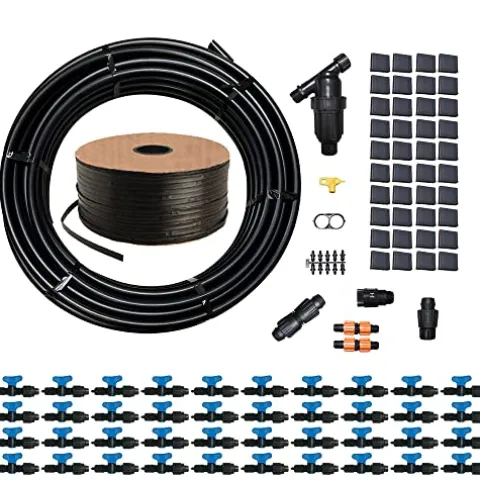 We SAVVY Irrigation GK-4000-RV Garden Irrigation Kit 4000 Row Feet