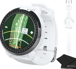 Wearable4U Bushnell iON Elite White Golf GPS Watch Bundle