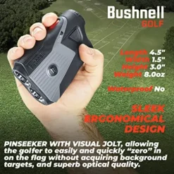Wearable4U Bushnell Tour V5 Patriot Pack Laser Golf Rangefinder +Extra Battery