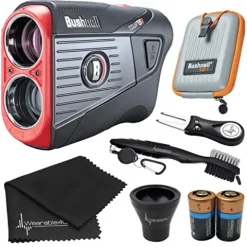 Wearable4U Bushnell Tour V5 Shift Laser Golf Rangefinder Ultimate All-In Bundle