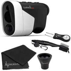 Wearable4U Garmin Approach Z82 (2020 Release) Golf GPS Laser Rangefinder Bundle