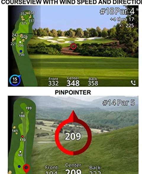 Wearable4U Garmin Approach Z82 (2020 Release) Golf GPS Laser Rangefinder Bundle