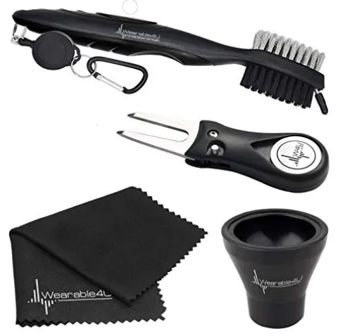 Wearable4U Garmin Approach Z82 (2020 Release) Golf GPS Laser Rangefinder Bundle