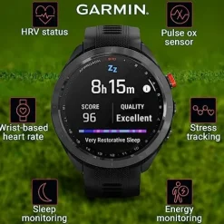 Wearable4U Garmin Approach S70 Golf Smartwatch Black + E-bank