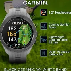 Wearable4U Garmin Approach S70 Golf Smartwatch Gray