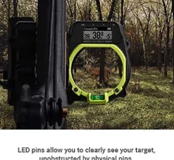 Wearable4U Garmin Xero A1 Left-Handed Auto-ranging Digital Bow Sight with Lens Cleaning Pen Bundle