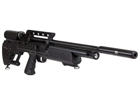 Wearable4U Hatsan BullBoss QE .177 Cal Air Rifle Bundle with Scope, Targets, Pellets & Hard Case