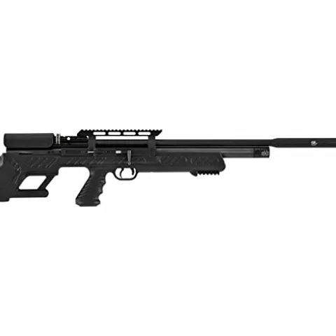 Wearable4U Hatsan BullBoss QE .177 Cal Air Rifle Bundle with Scope, Targets, Pellets & Hard Case