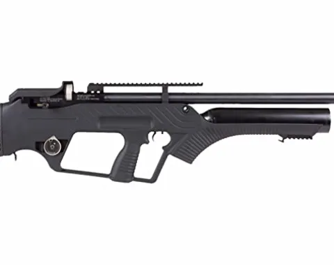 Wearable4U Hatsan BullMaster Semi-Auto .177 Cal PCP Air Rifle Bundle with Scope, Rings & Pellets