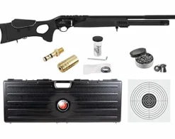 Wearable4U Hatsan Galatian III QuietEnergy .177 Cal Air Rifle Bundle with 500 Pellets & 100 Targets