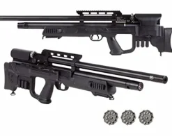 Wearable4U Hatsan Gladius .22 Cal Air Rifle Bundle with 100x Targets & 250x Pellets