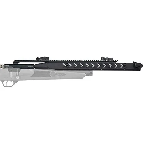 Wearable4U Hatsan Hydra .25 Cal QuietEnergy PCP Air Rifle Ultimate Bundle with Arrow Barrel, Hard Case, Targets, and Pellets