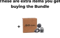 Wearable4U Hatsan Piledriver Big Bore PCP Air Rifle Bundle .50 Cal + SLA Ammo