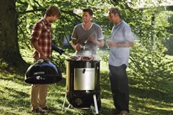Weber 22-Inch Smokey Mountain Cooker Charcoal Smoker Black
