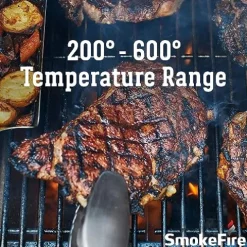 Weber SmokeFire EX6 (2nd Gen) Wood Fired Pellet Grill Black