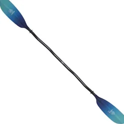 Werner Camano Fiberglass Bent Shaft Kayak Paddle Gradient Abyss