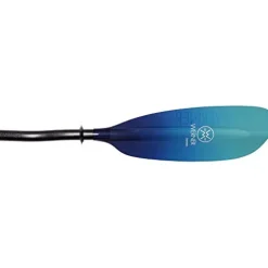 Werner Camano Fiberglass Bent Shaft Kayak Paddle Gradient Abyss